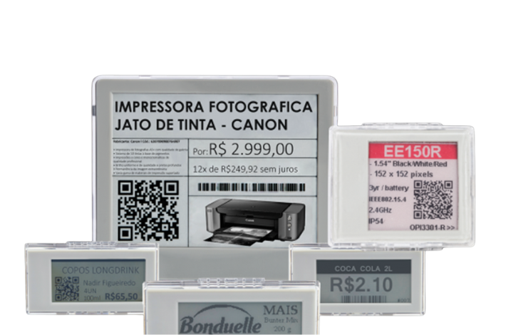 Opticon Etiqueta Eletrônica de Gôndola